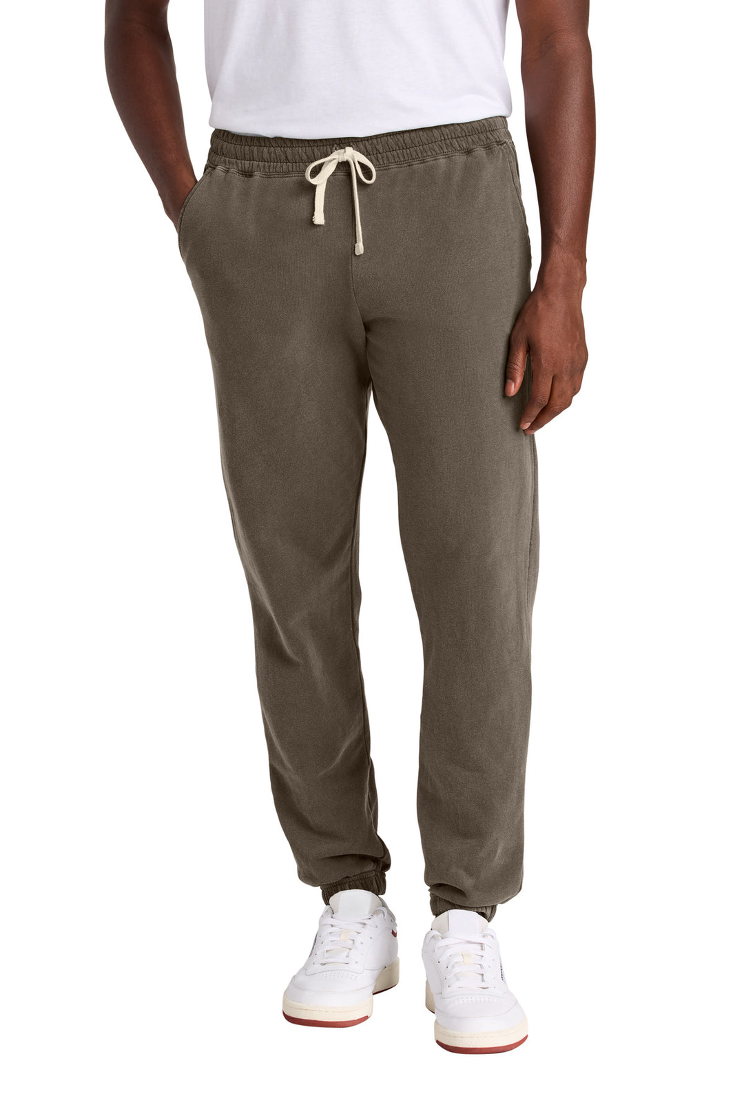 Front View of Espresso Comfort Colors Lightweight Sweatpant 1469
