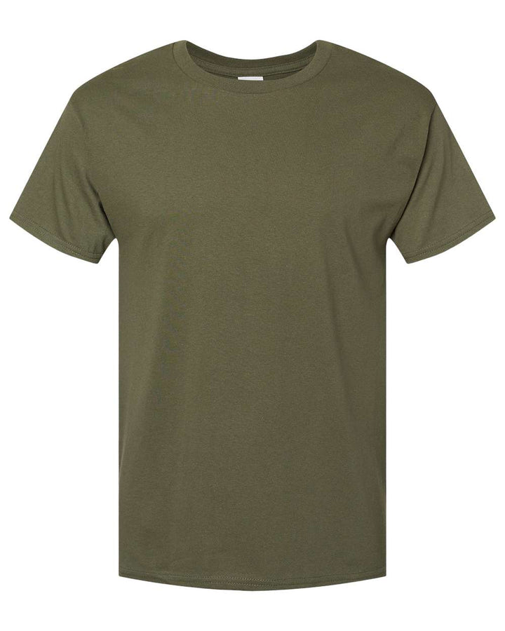 Front View of Fatigue Green Essential-T T-Shirt - 5280