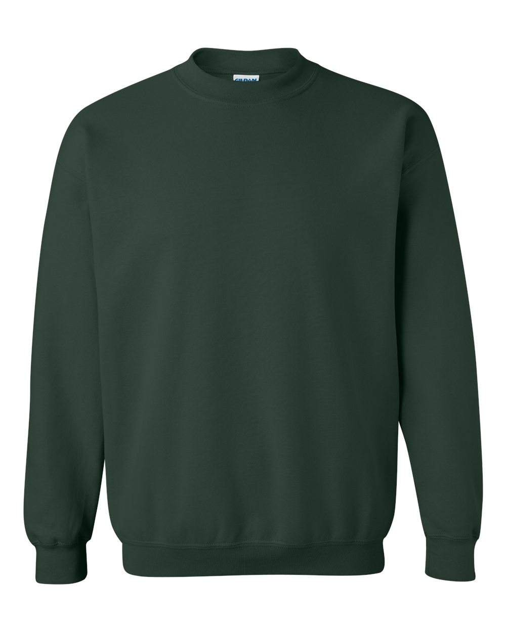 Front View of Forest Heavy Blend™ Crewneck Sweatshirt - 18000
