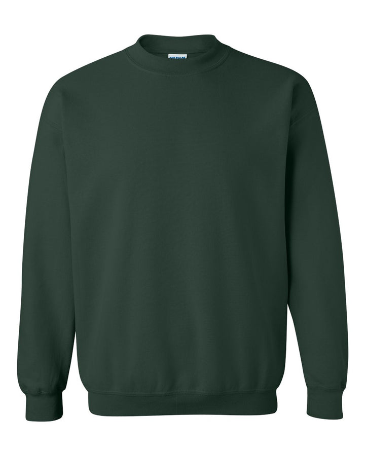 Front View of Forest Heavy Blend™ Crewneck Sweatshirt - 18000