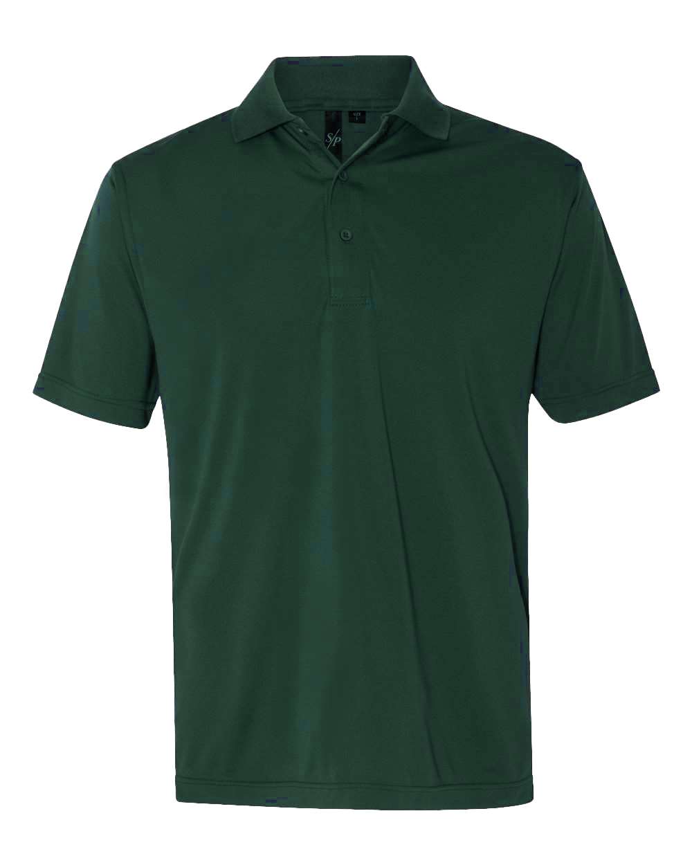Front View of Forest Value Polyester Polo - 0100