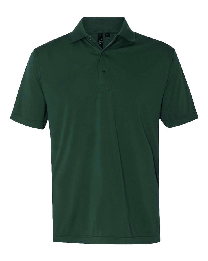 Front View of Forest Value Polyester Polo - 0100