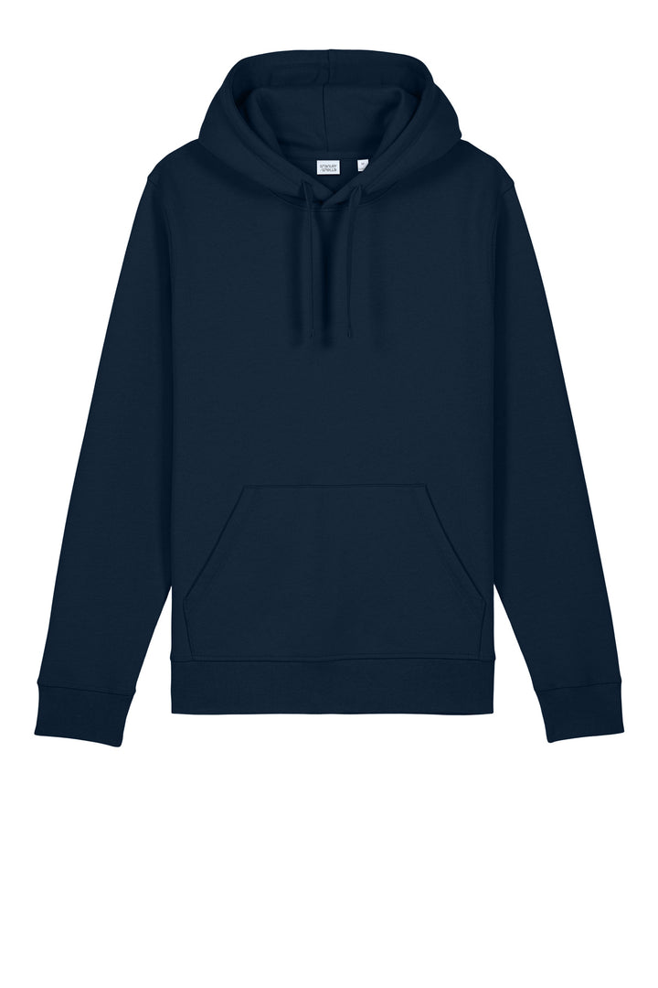 Front View of FrenchNavy Stanley/Stella Unisex Drummer 2.0 Hooded Sweatshirt SXU009