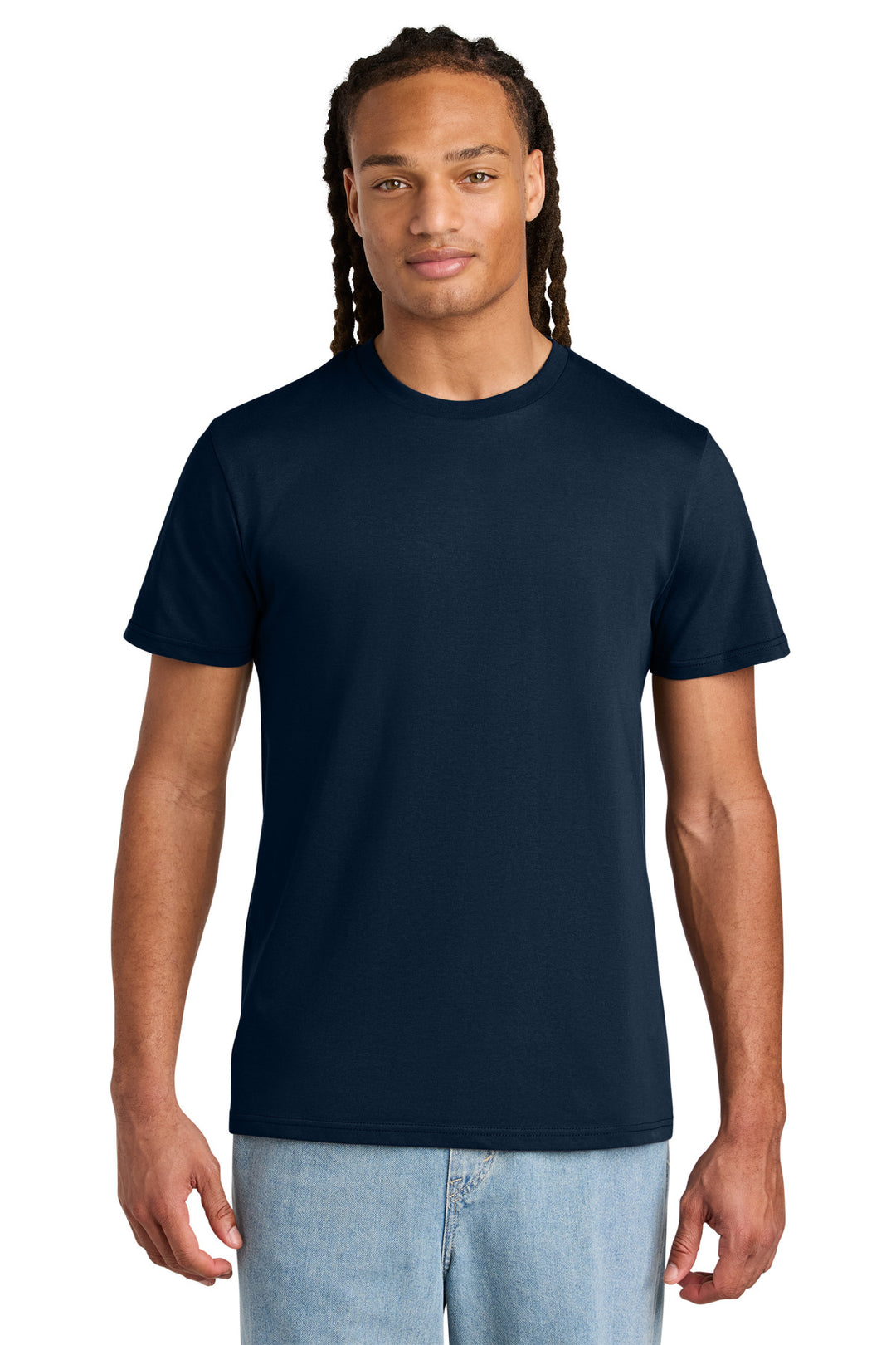 Front View of FrenchNavy Stanley/Stella Unisex Rocker Tee SXU016