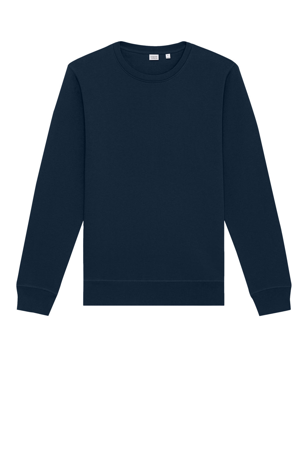 Front View of FrenchNavy Stanley/Stella Unisex Roller Crewneck Sweatshirt SXU010