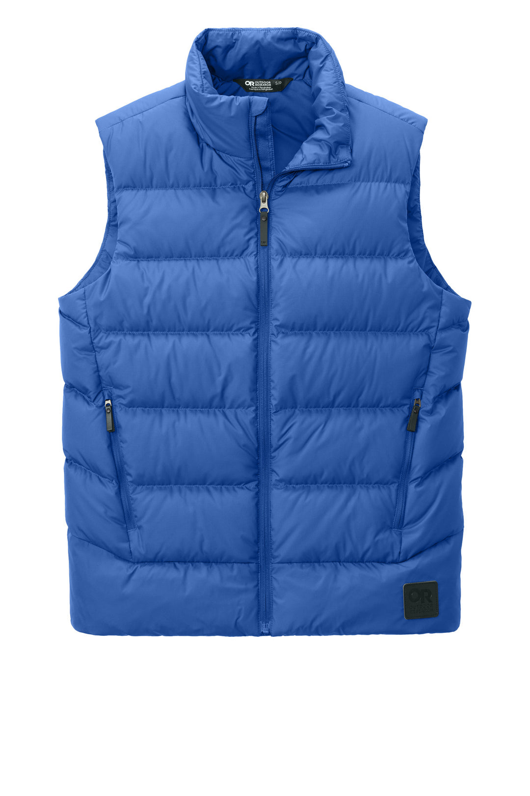 Front View of GalaxyBlue LIMITED EDITION Outdoor Research Coldsnap Down Vest OR322227