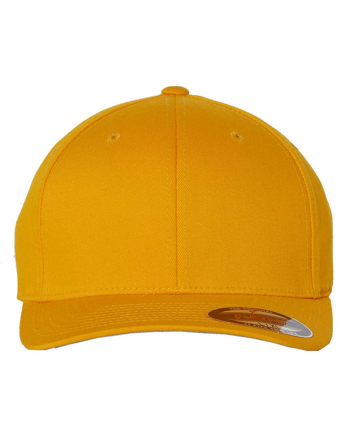 Front View of Gold Cotton Blend Cap - 6277