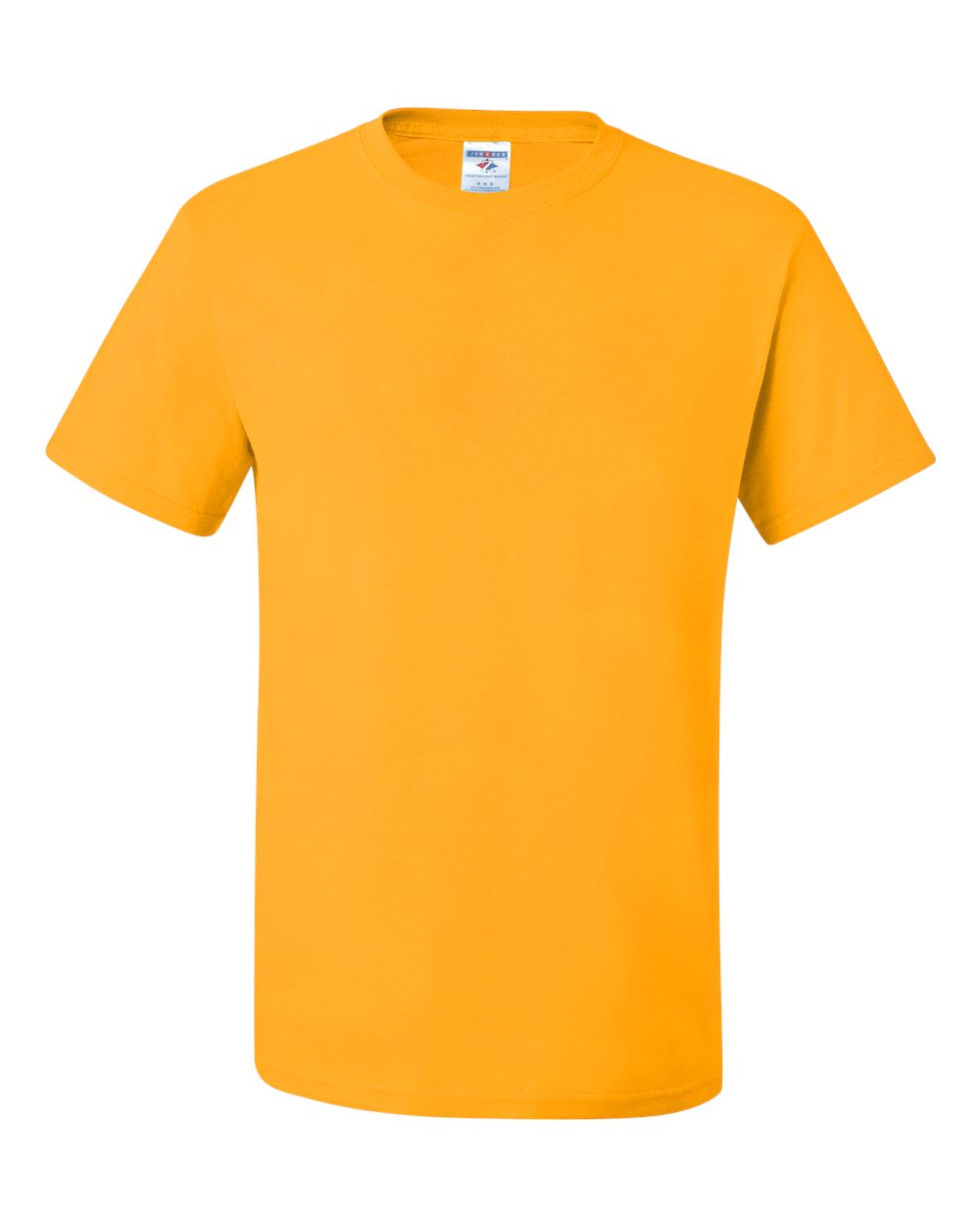 Front View of Gold Dri-Power® 50/50 T-Shirt - 29MR