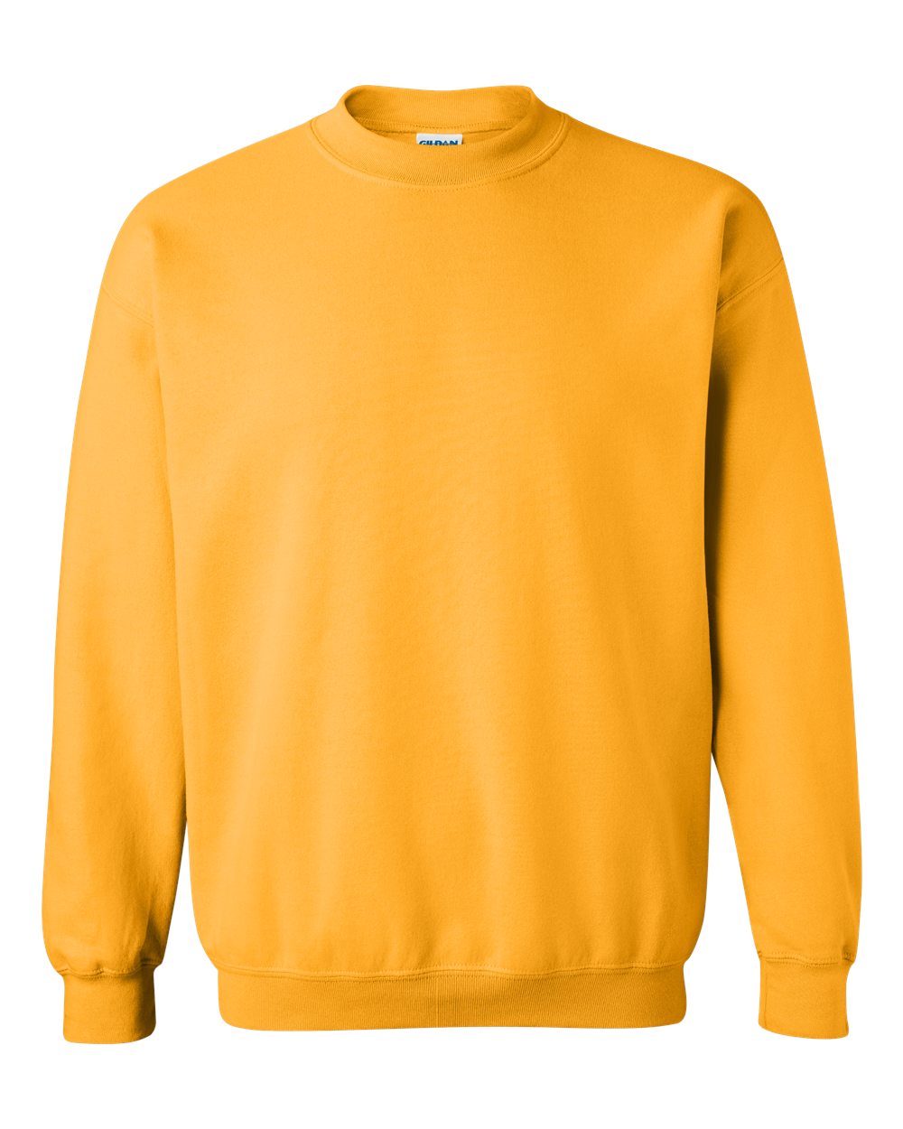 Front View of Gold Heavy Blend™ Crewneck Sweatshirt - 18000