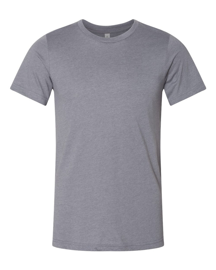 Front View of Heather Storm CVC Jersey Tee - 3001CVC