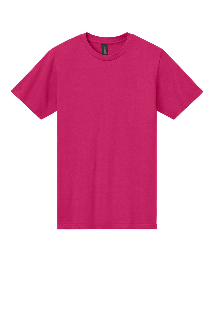 Front View of Heliconia Gildan Softstyle Midweight Tee 65000