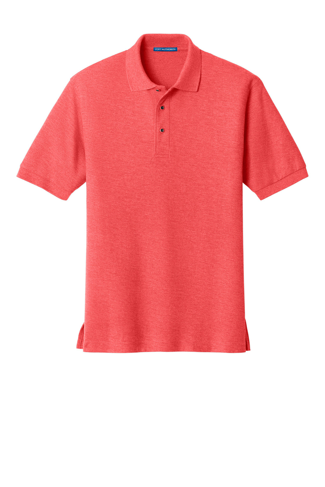 Front View of Hibiscus Port Authority Silk Touch Polo K500