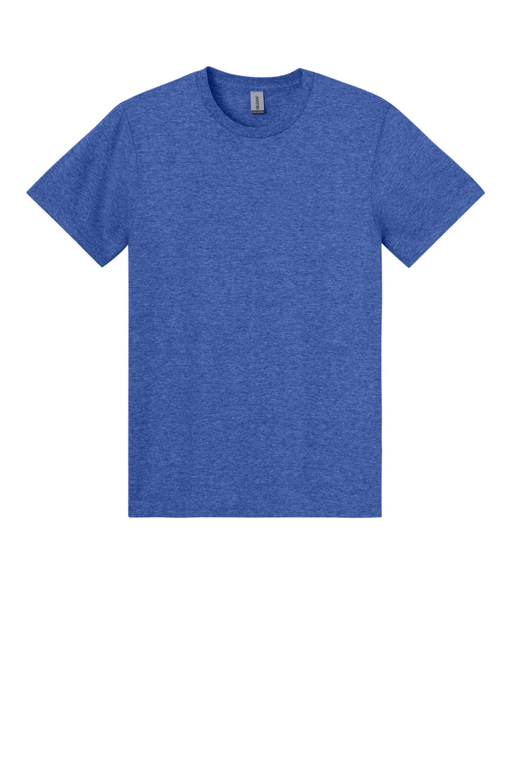 Front View of HthrRoyal Gildan Light Cotton Tee 3000