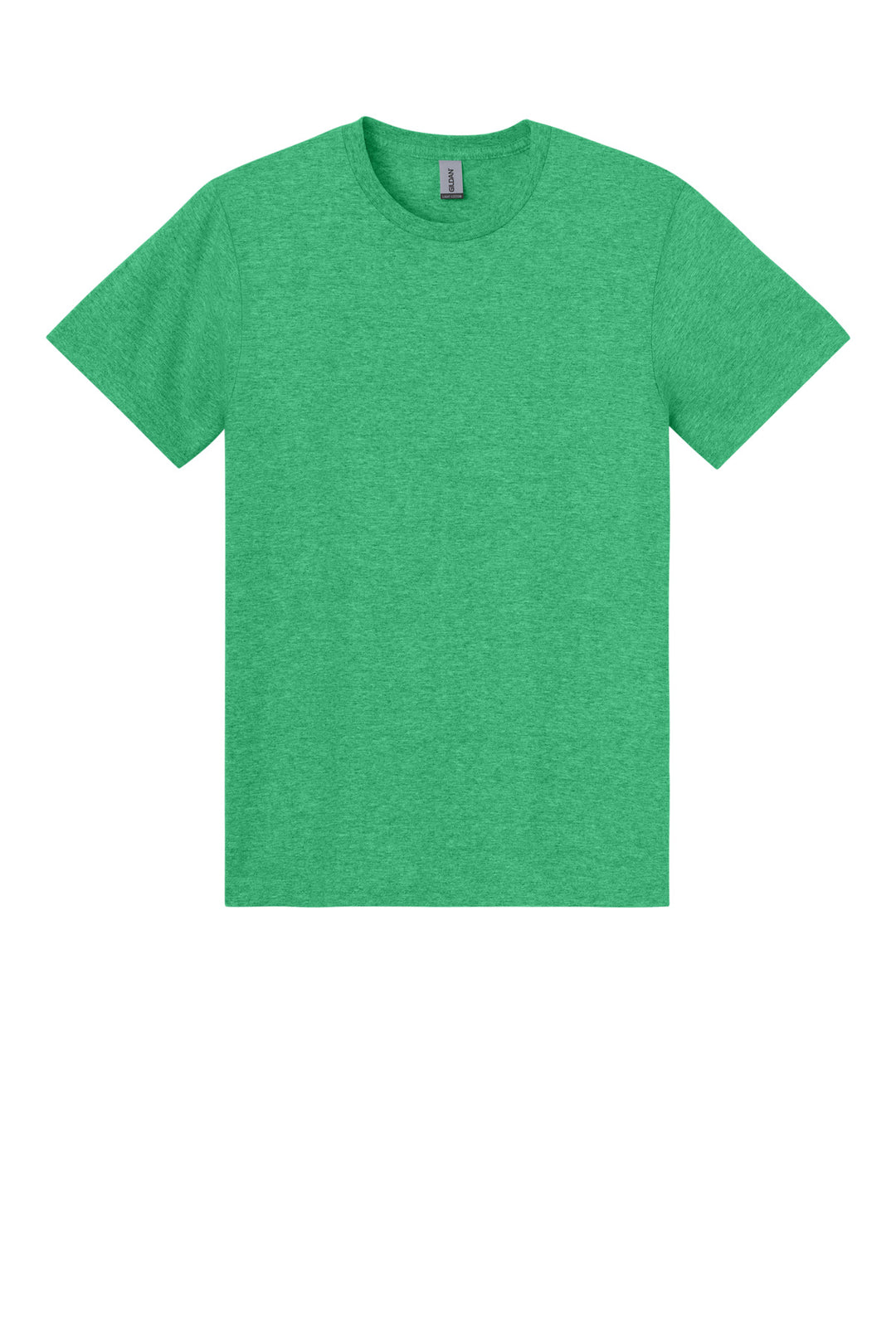 Front View of HtIrishGrn Gildan Light Cotton Tee 3000