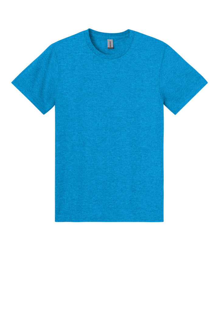 Front View of HtSapphire Gildan Light Cotton Tee 3000