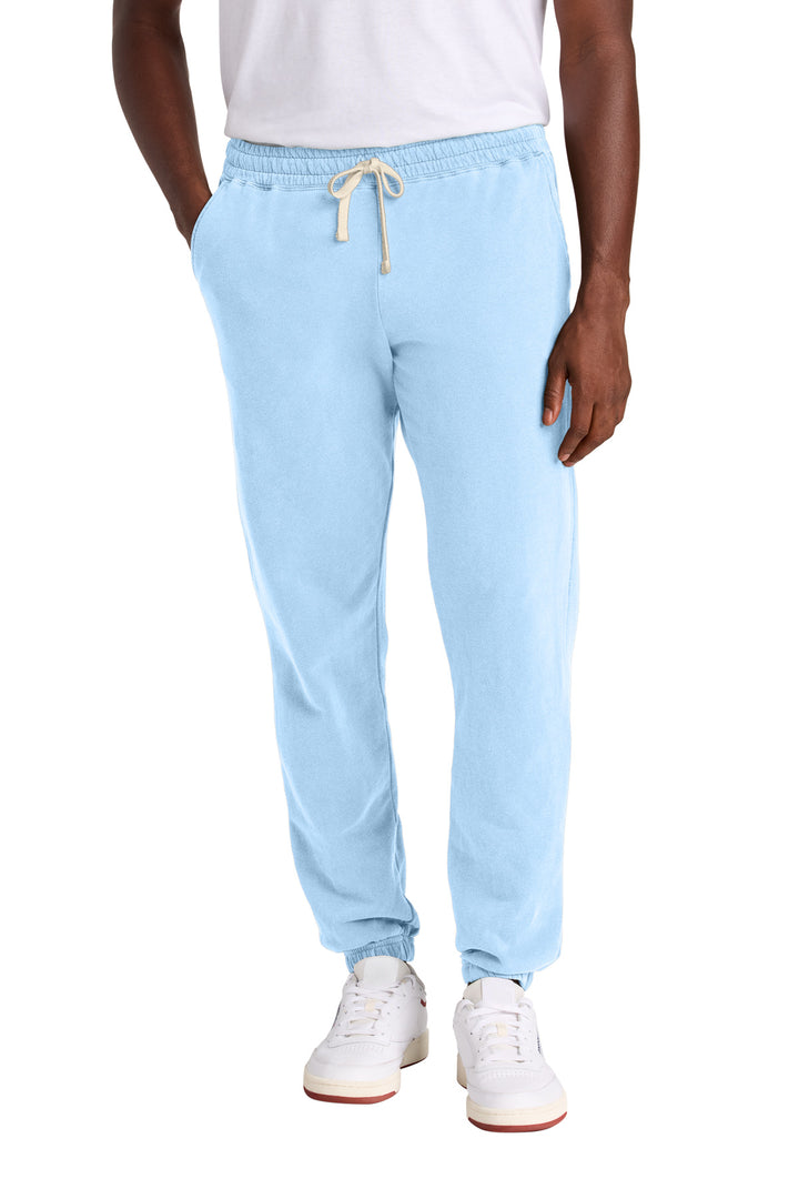 Front View of Hydrangea Comfort Colors Lightweight Sweatpant 1469