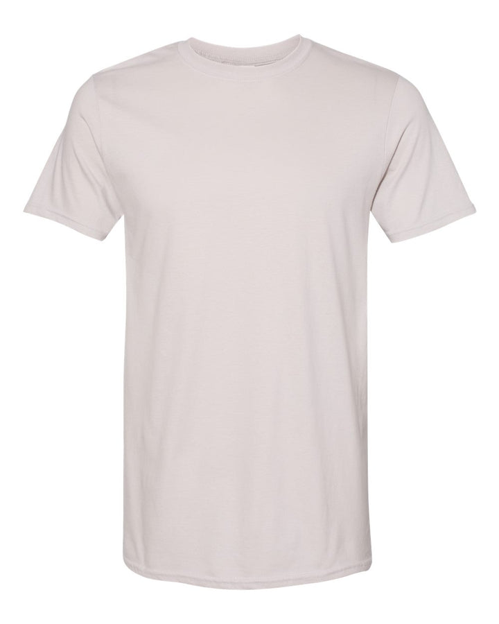 Front View of Ice Grey Softstyle® T-Shirt - 64000