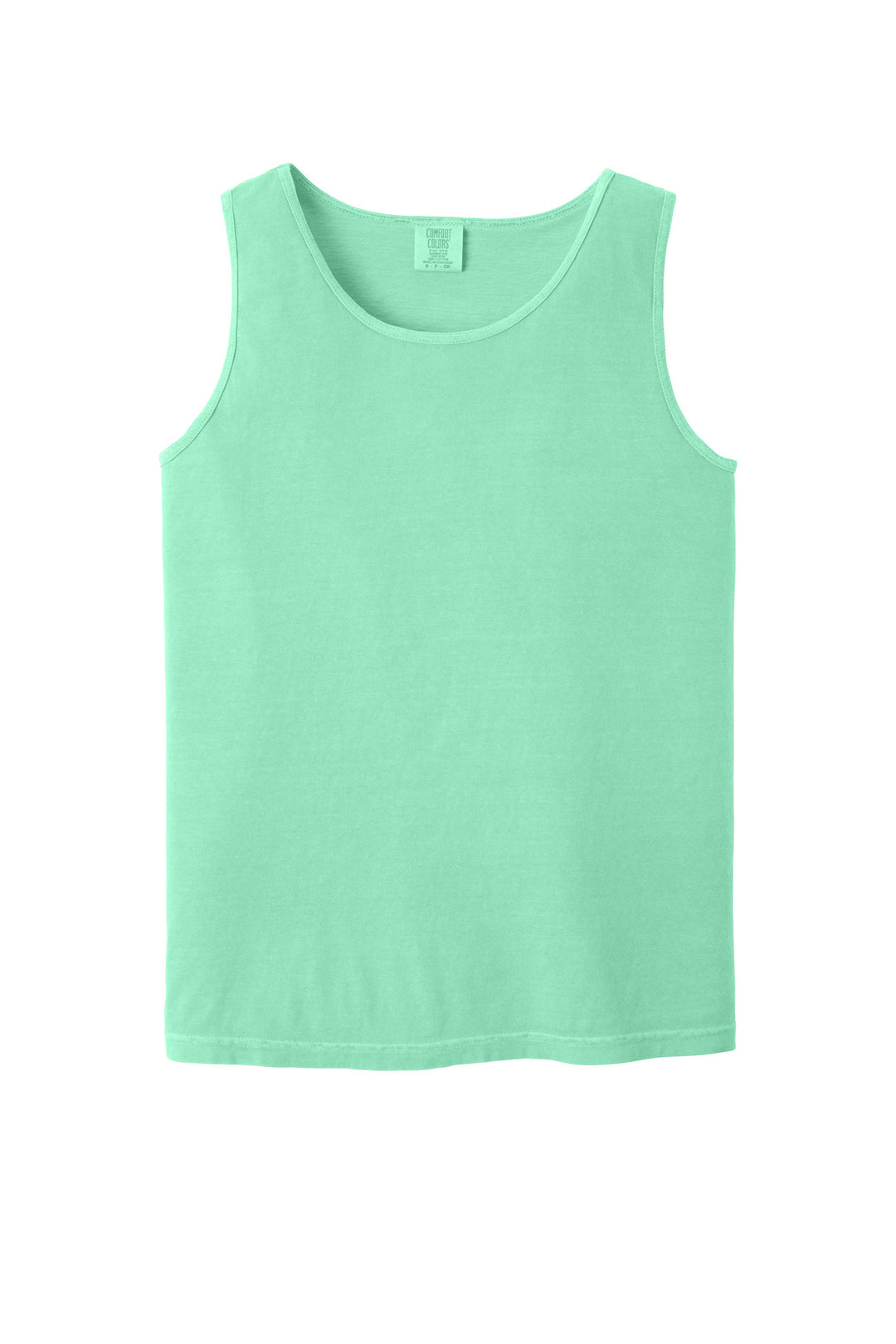 Front View of Island Reef COMFORT COLORS Heavyweight Ring Spun Tank Top. 9360