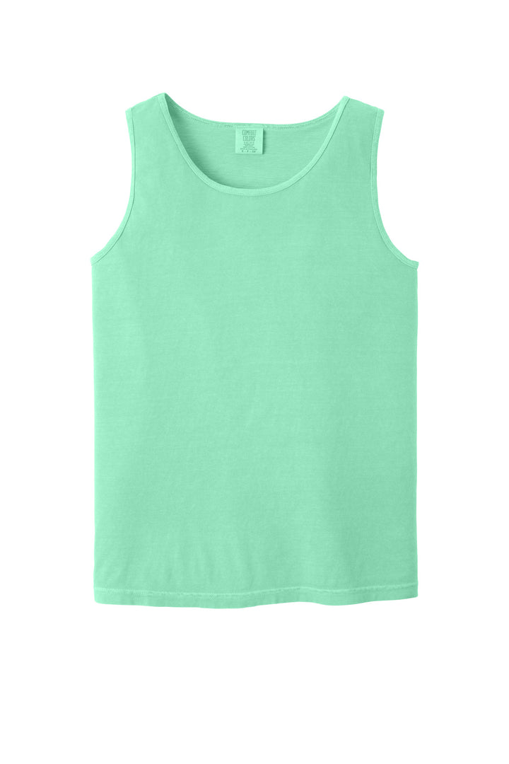 Front View of Island Reef COMFORT COLORS Heavyweight Ring Spun Tank Top. 9360