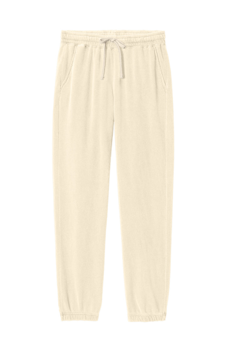 Front View of Ivory Comfort Colors Lightweight Sweatpant 1469