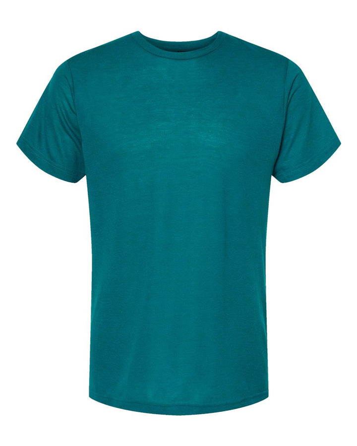 Front View of Jade Tri Blend Tri-Blend T-Shirt - 254