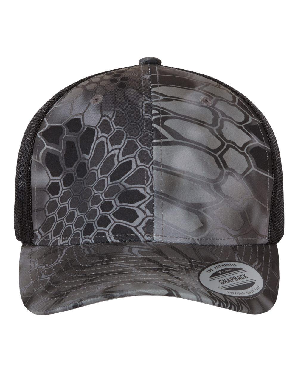 Front View of Kryptek Raid Retro Trucker Cap - 6606
