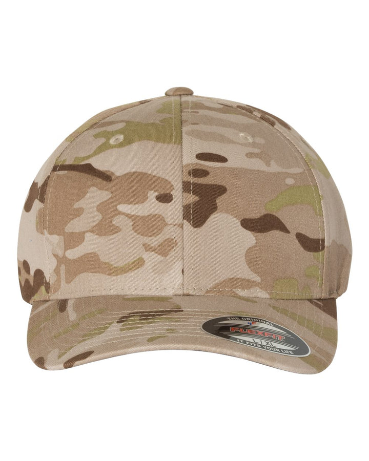 Front View of Multicam Arid Cotton Blend Cap - 6277