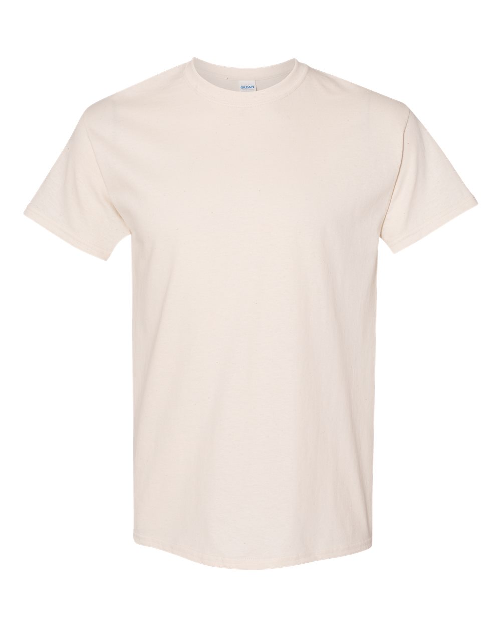 Front View of Natural Heavy Cotton™ T-Shirt - 5000