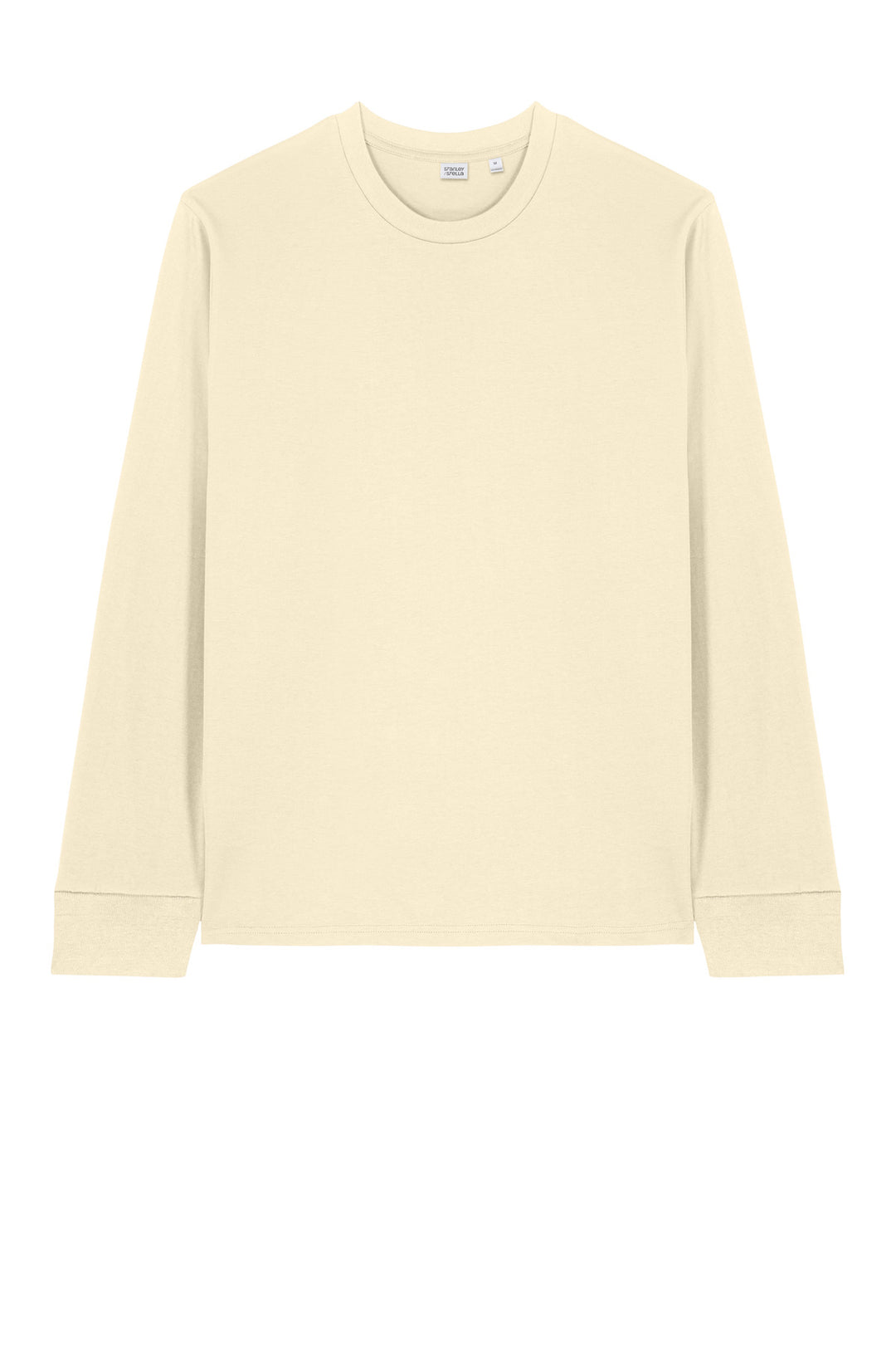 Front View of NaturalRaw Stanley/Stella Unisex Creator 2.0 Long Sleeve Tee SXU022