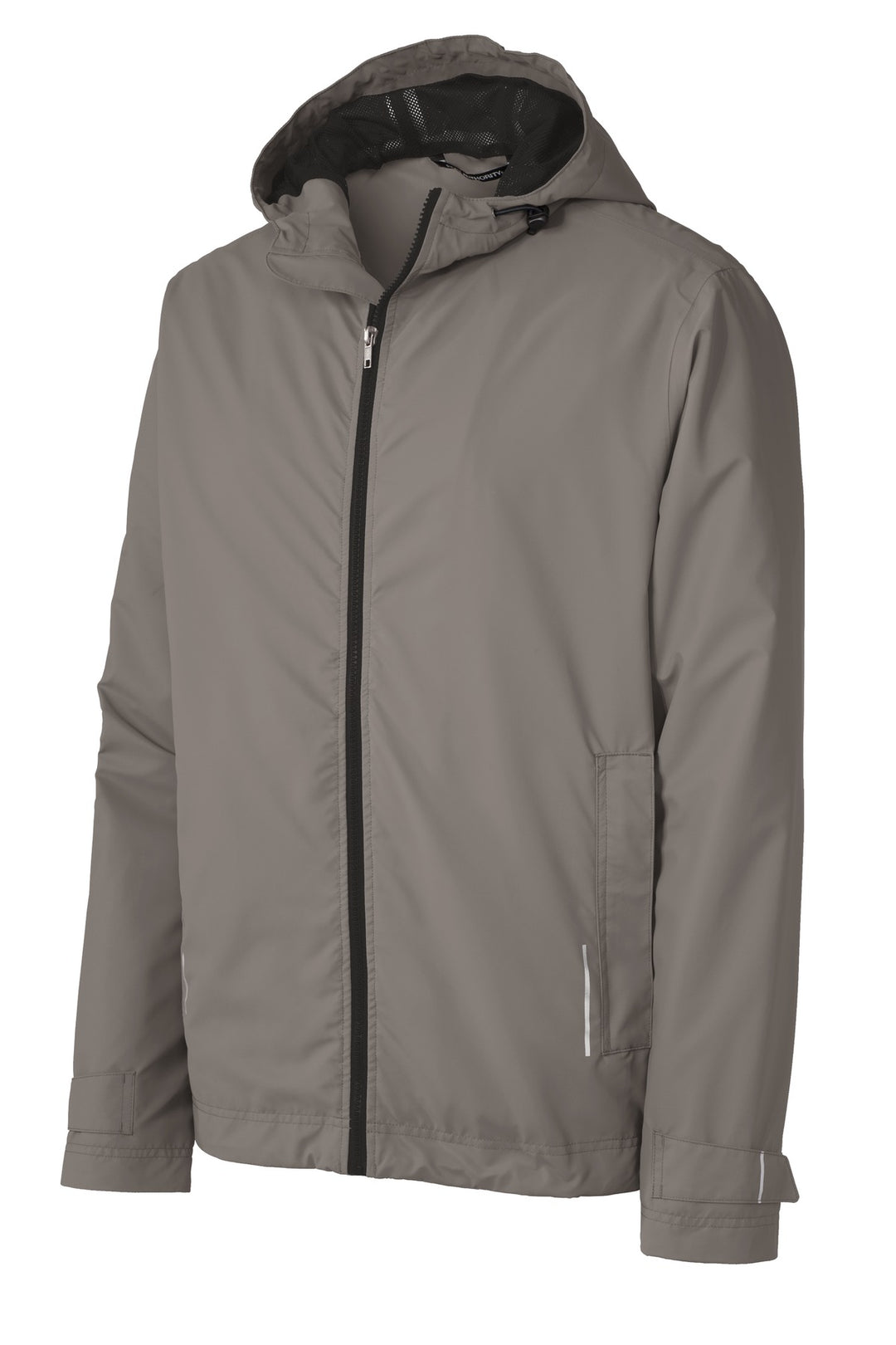 Front View of Northern Grey Port Authority Northwest Slicker. J7710