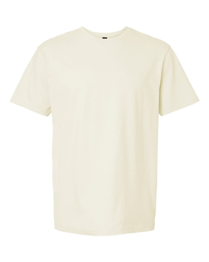 Front View of Off White Softstyle® T-Shirt - 64000