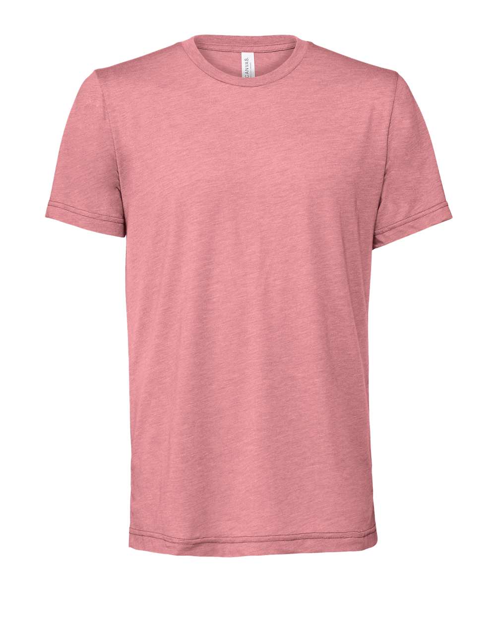 Front View of Orchid Triblend Triblend Tee - 3413