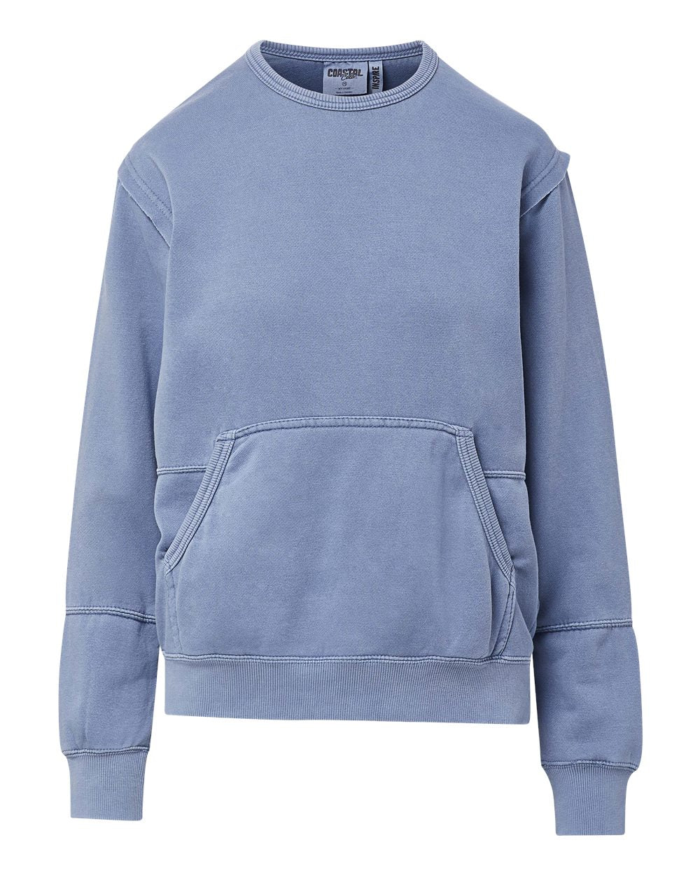 Front View of Oxford Blue Women's Coastal Color™ Sweatshirt - W25167