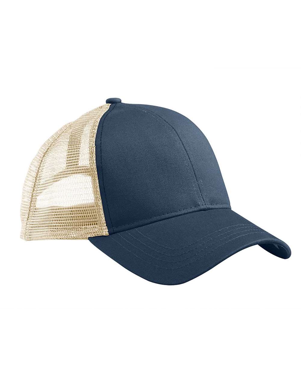 Front View of Pacific/ Oyster Eco Trucker Cap - EC7070
