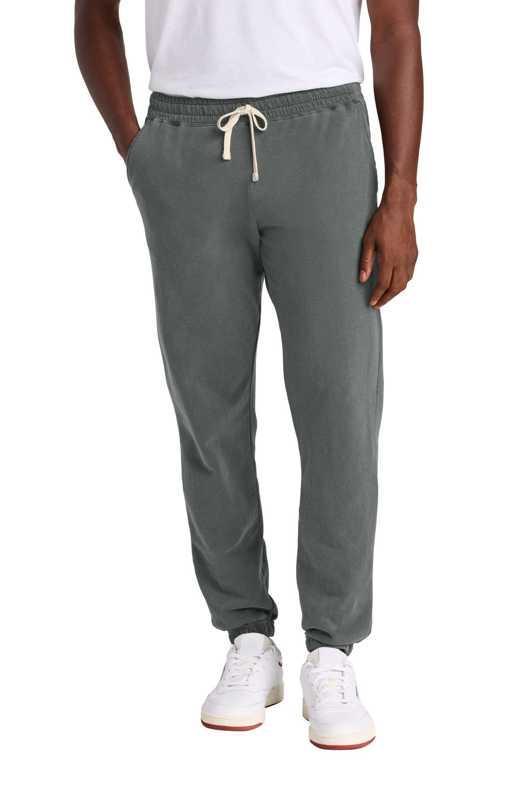 Front View of Pepper Comfort Colors Lightweight Sweatpant 1469