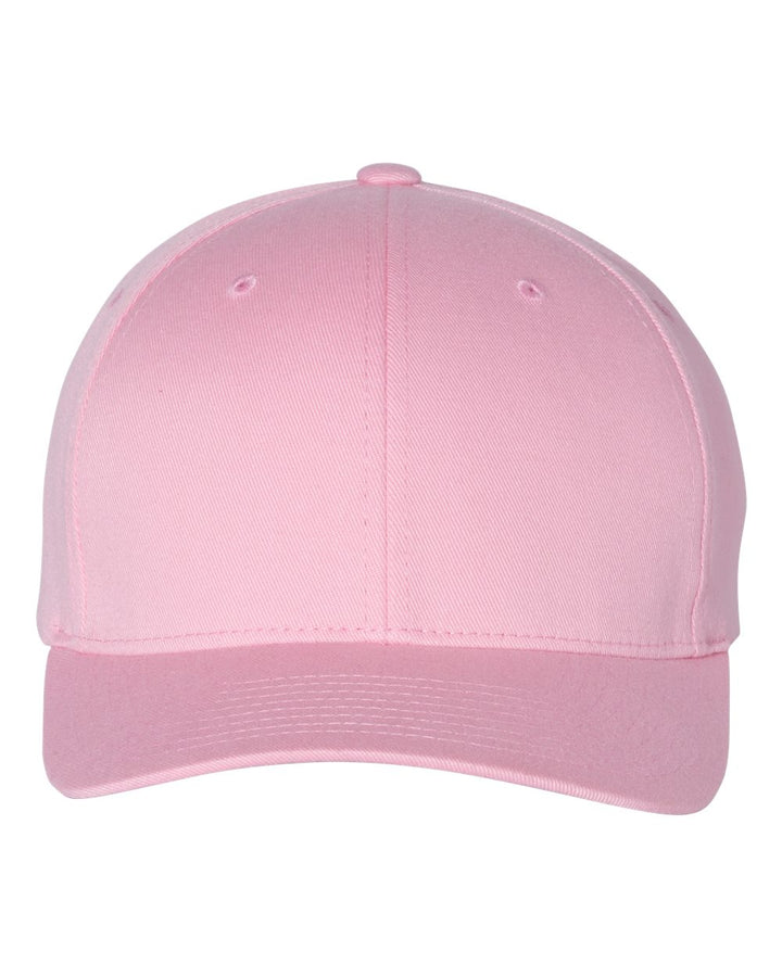 Front View of Pink Cotton Blend Cap - 6277