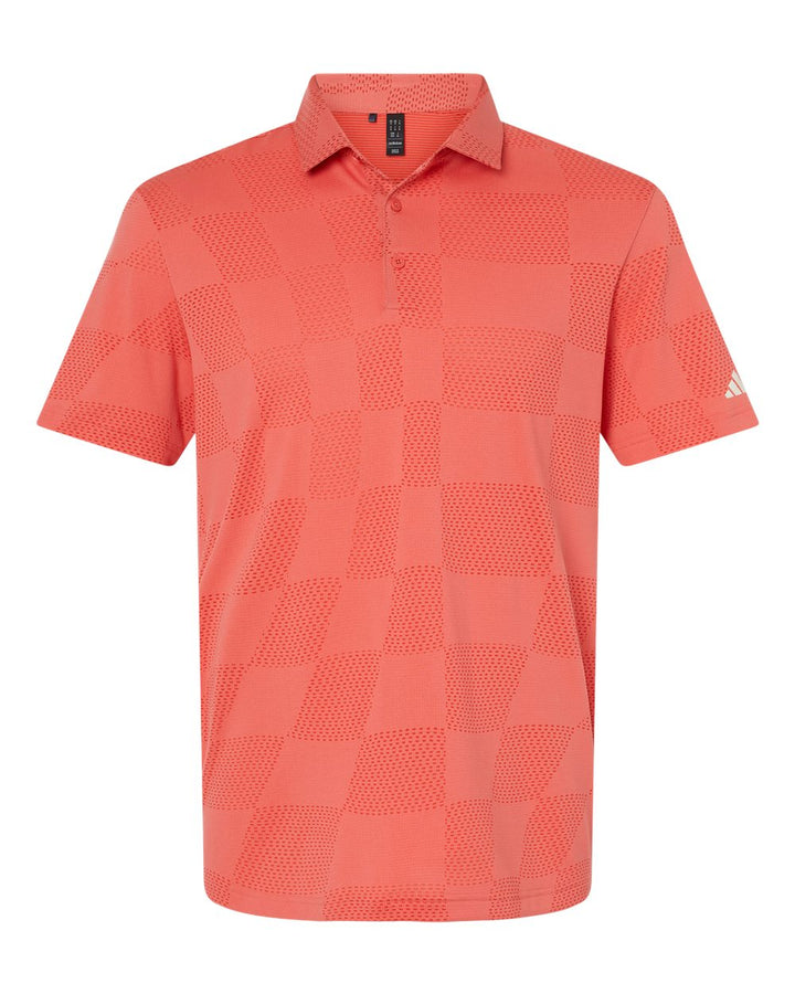 Front View of Preloved Scarlet Ultimate365 Textured Polo - A2004