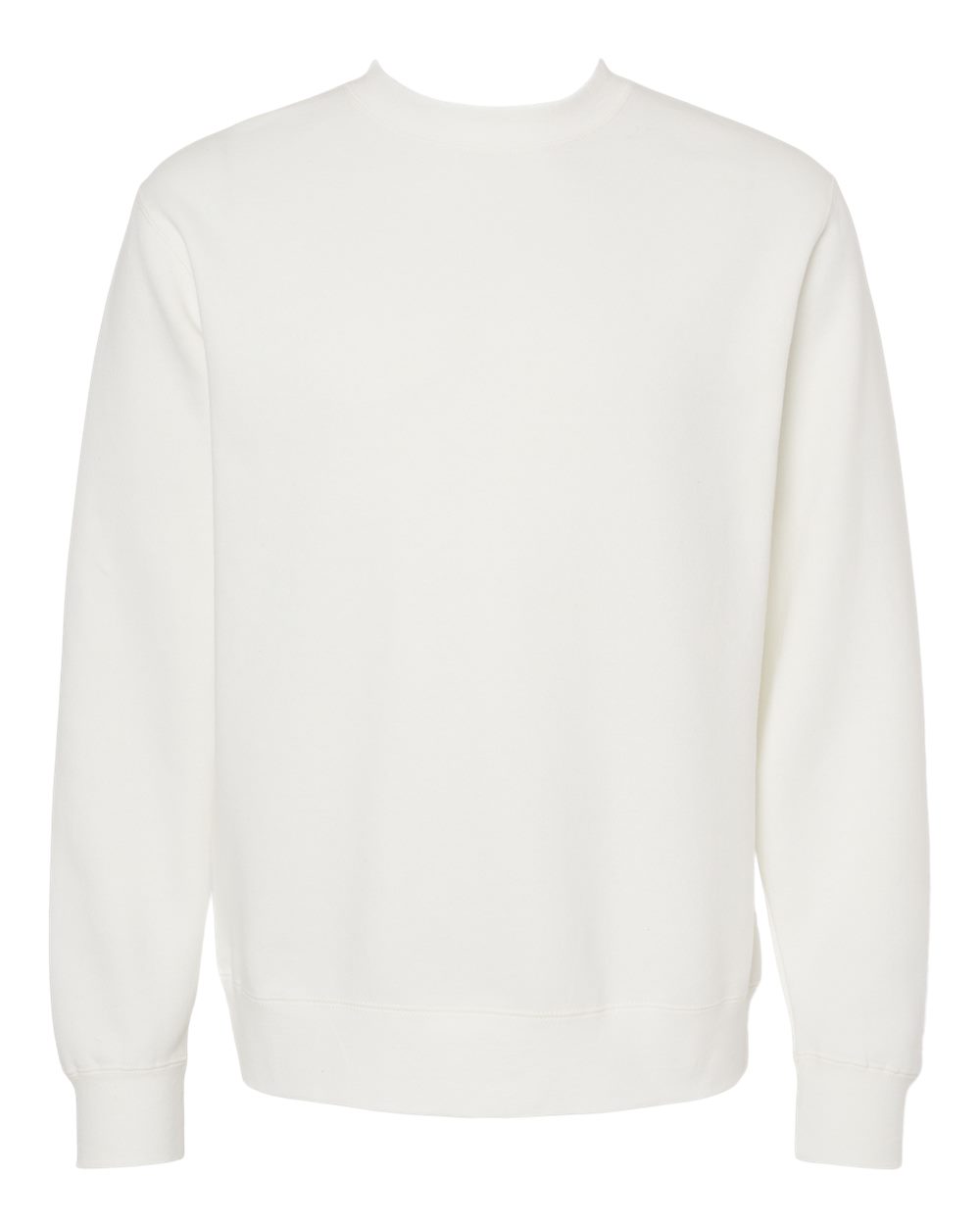 Front View of Prepared For Dye Midweight Pigment-Dyed Crewneck Sweatshirt - PRM3500