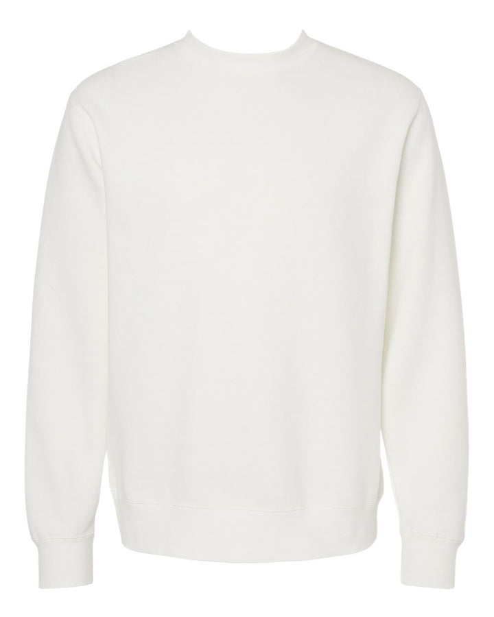 Front View of Prepared For Dye Midweight Pigment-Dyed Crewneck Sweatshirt - PRM3500