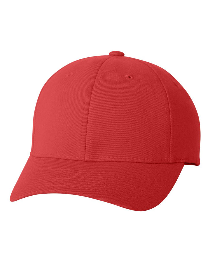 Front View of Red Pro-Formance® Cap - 6580