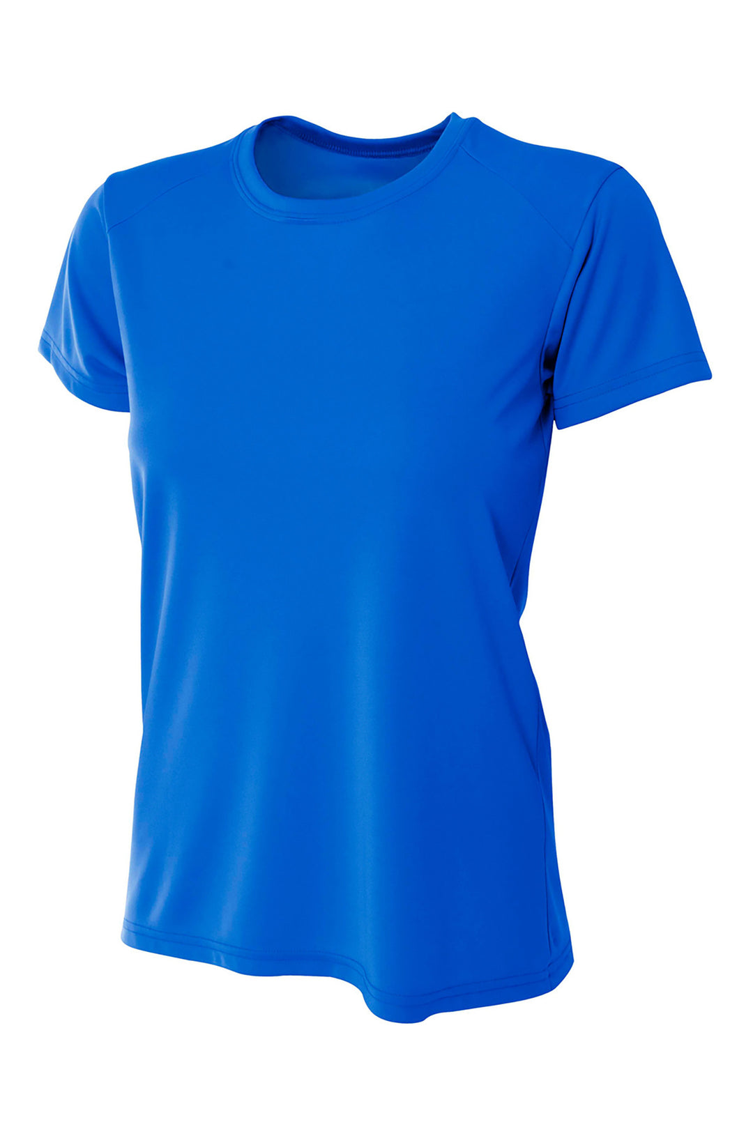 Front View of Royal A4 Women's Cooling Performance Short Sleeve Tee A4NW3201