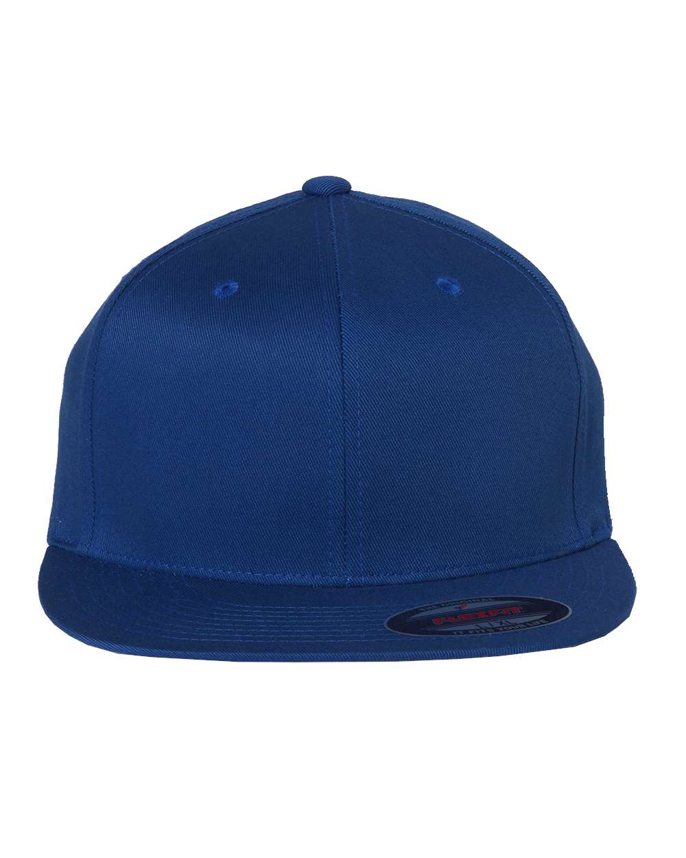 Front View of Royal Blue Pro-Baseball On Field Cap - 6297F