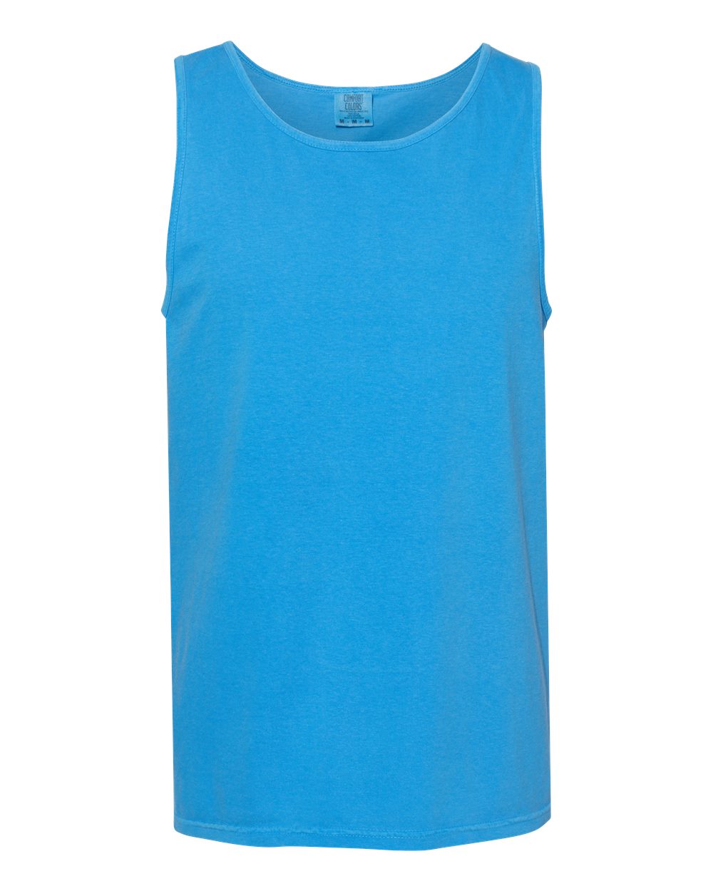 Front View of Royal Caribe Garment-Dyed Heavyweight Tank Top - 9360