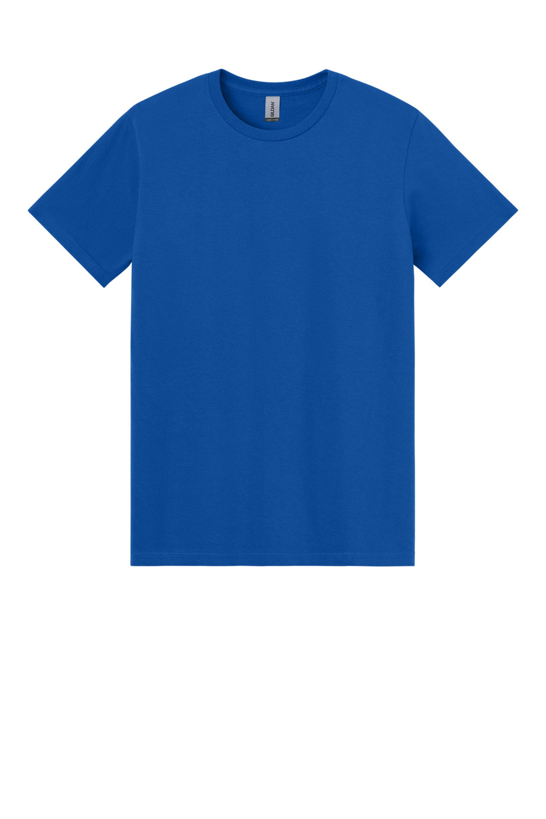 Front View of Royal Gildan Light Cotton Tee 3000