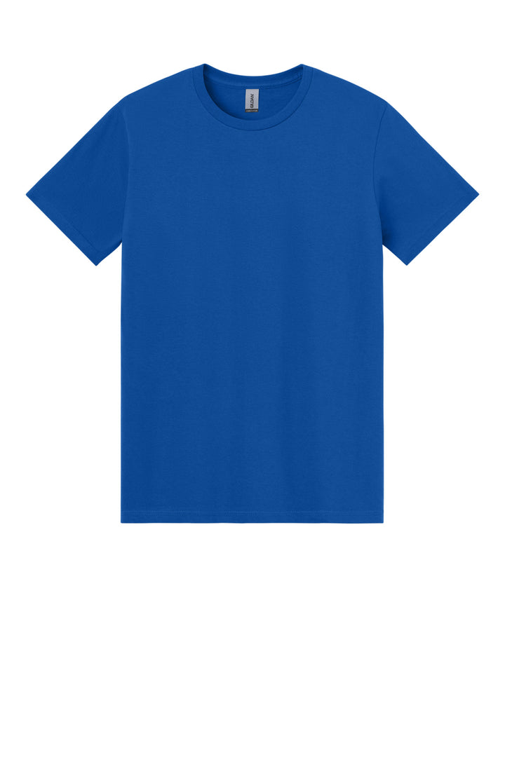 Front View of Royal Gildan Light Cotton Tee 3000
