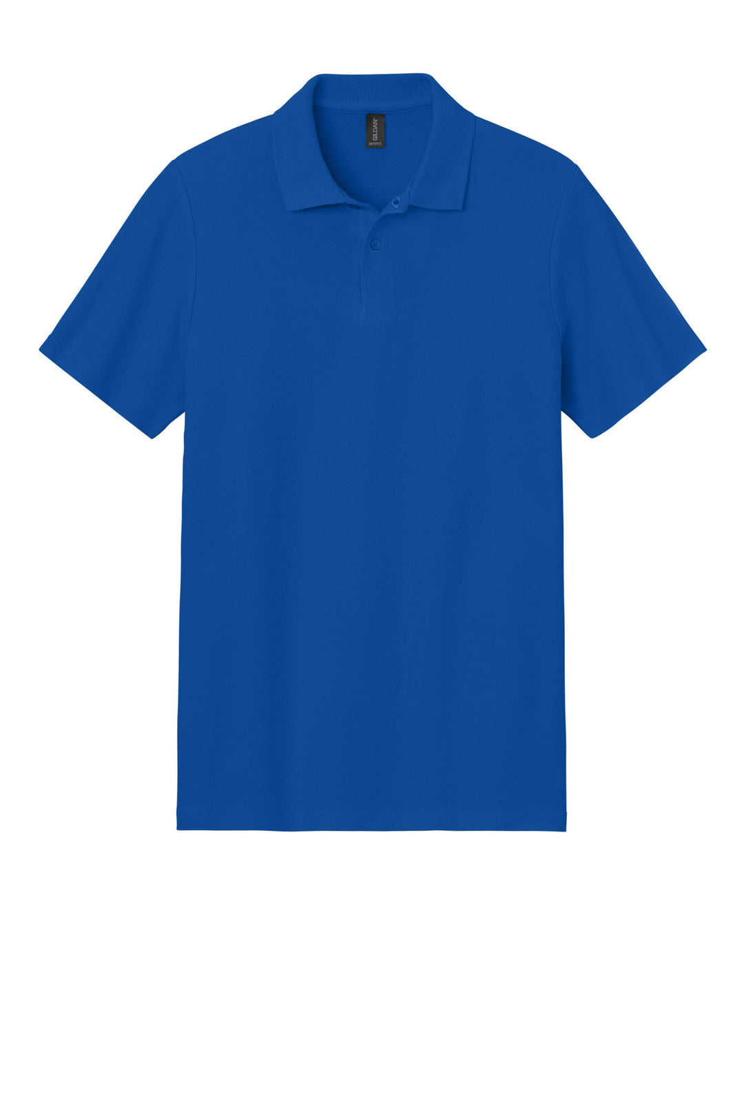 Front View of Royal Gildan Softstyle Pique Polo 64800