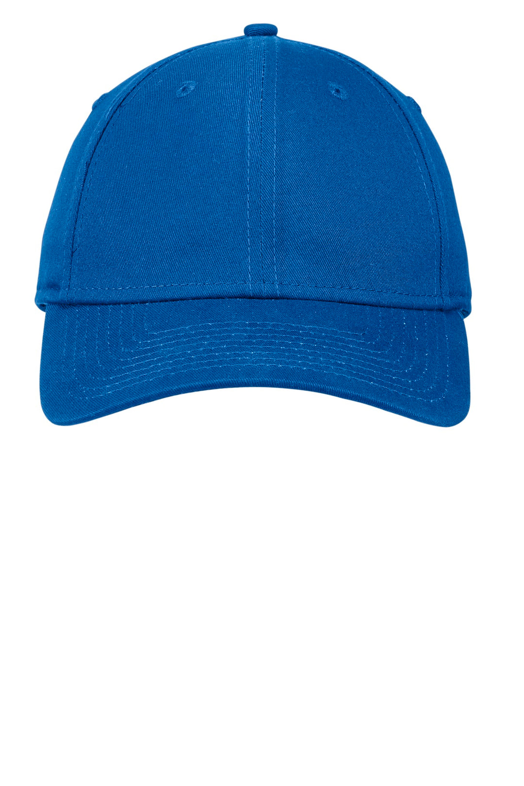 Front View of Royal New Era - Adjustable Structured Cap. NE200