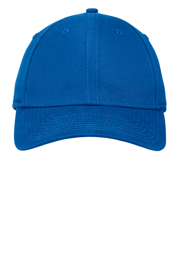 Front View of Royal New Era - Adjustable Structured Cap. NE200