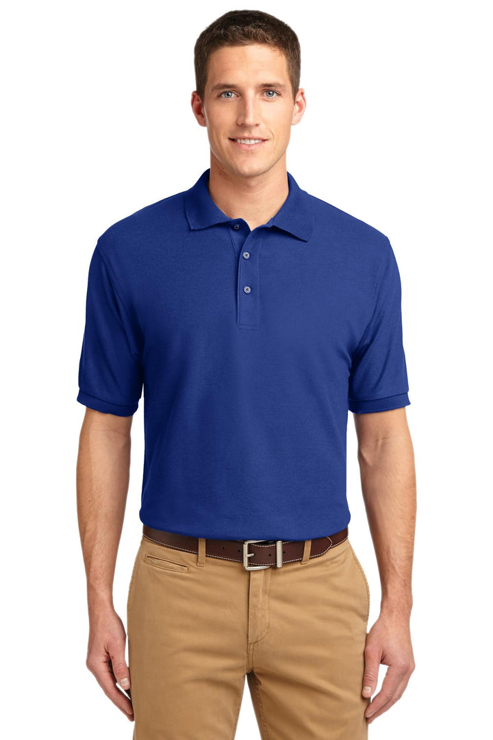 Front View of Royal Port Authority Silk Touch Polo K500