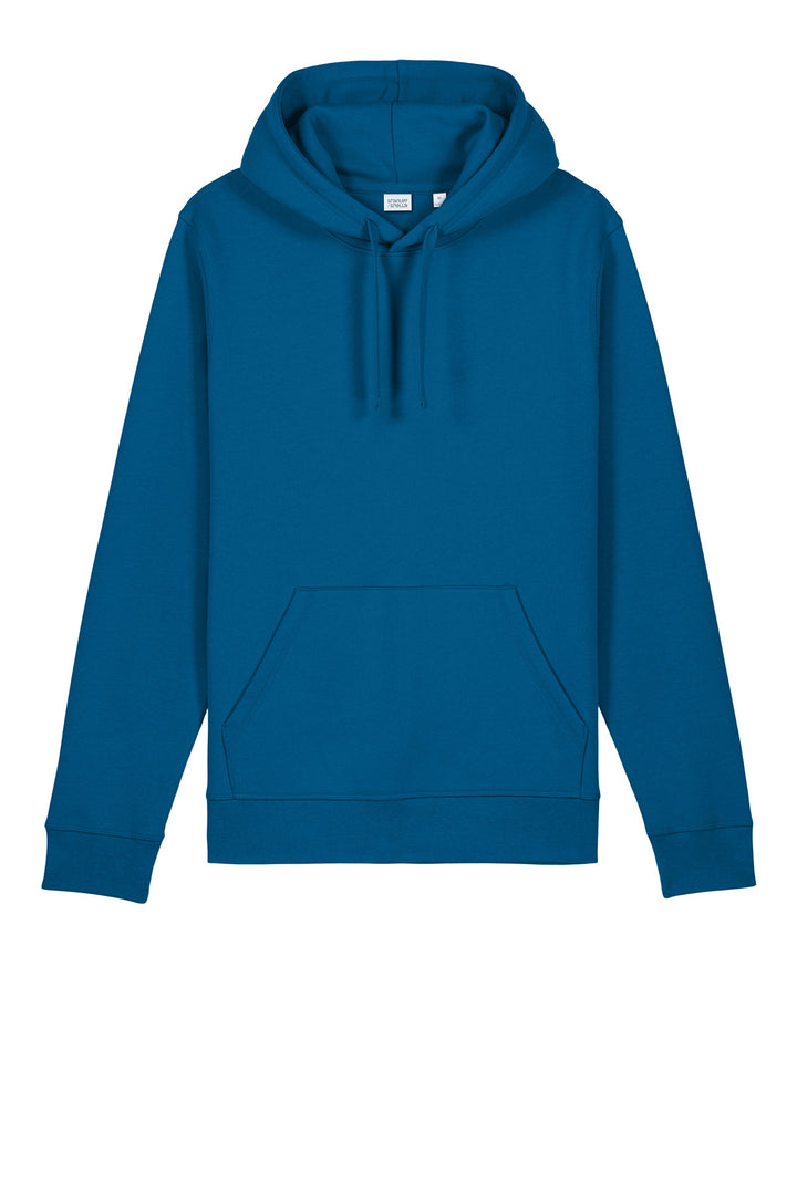 Front View of RoyalBlue Stanley/Stella Unisex Drummer 2.0 Hooded Sweatshirt SXU009